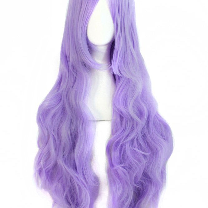 32" 80cm Long Hair Spiral Curly Cosplay Costume Wig