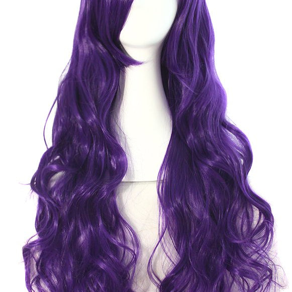 32" 80cm Long Hair Spiral Curly Cosplay Costume Wig