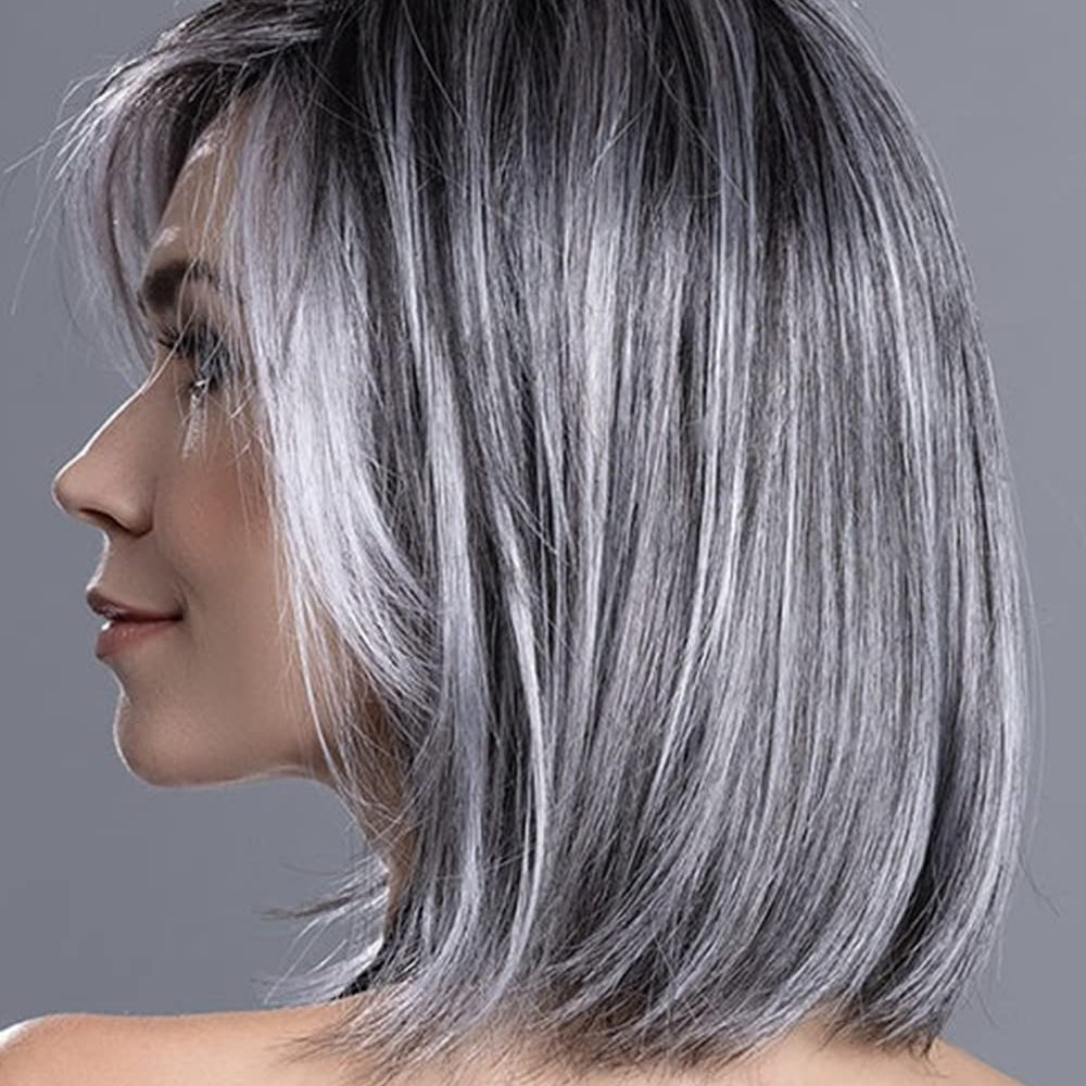 Layered Blonde Bob Wig Straight Short Wig Synthetic Wig