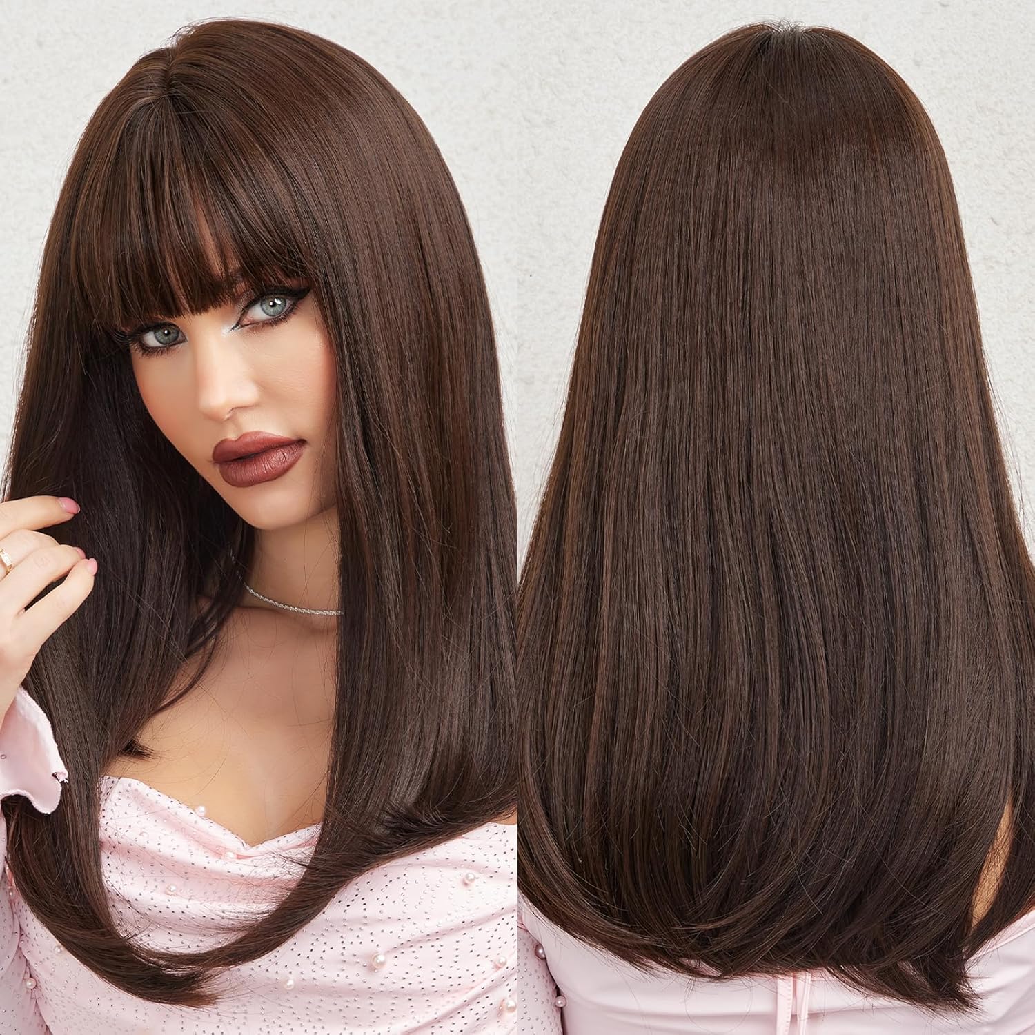 Long Wavy Wig Curly Wavy Synthetic Wig