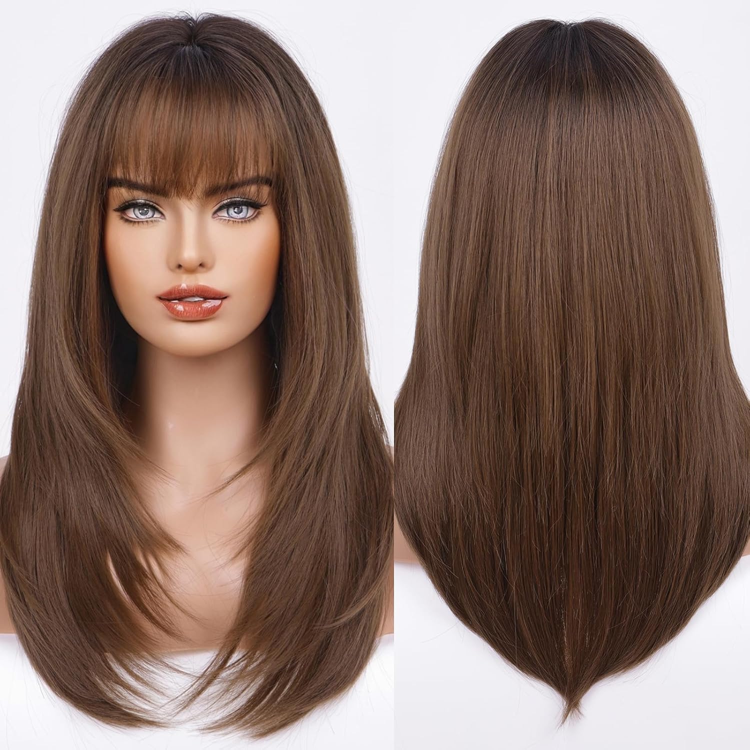 Long Wavy Wig Curly Wavy Synthetic Wig