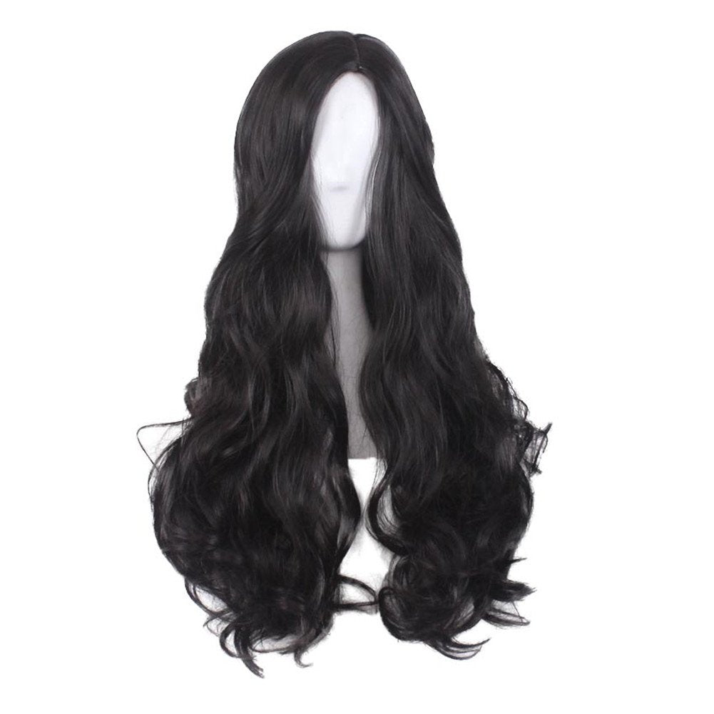 Wig long hair curling wave fashion women synthesize hair