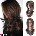 Long hair shawl straight hair synthetic hair beautiful