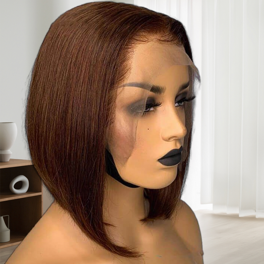 Straight Lace Bob Wig Brazilian Lace Wigs