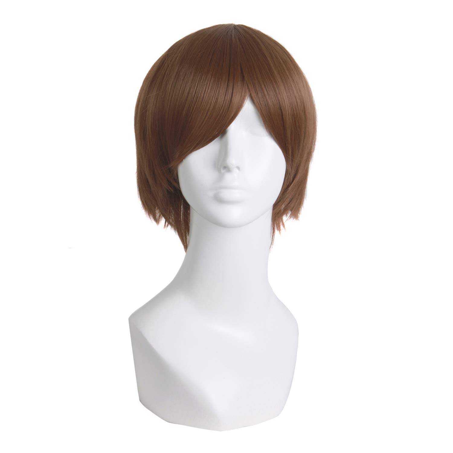 Fashionable short straight women wig synthetic hair