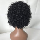 Short curly wig synthetic hair women