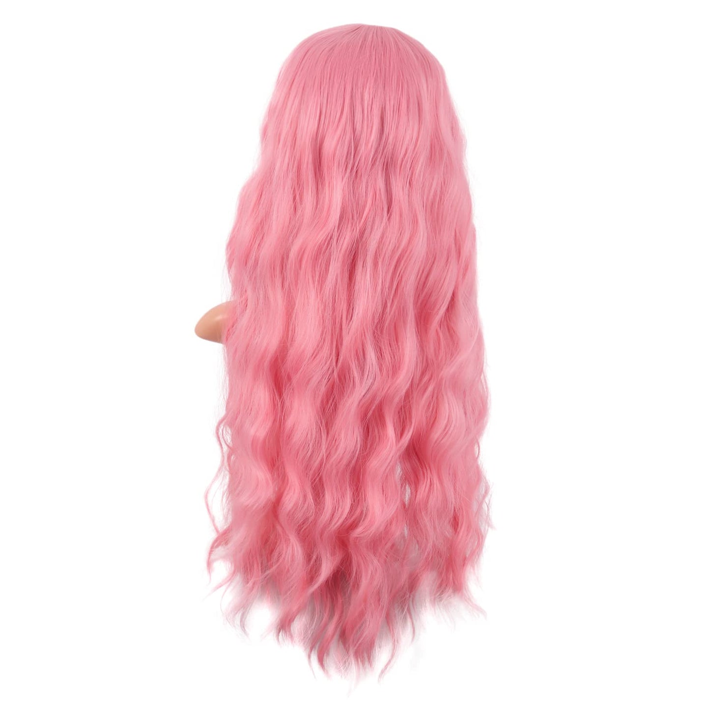 28 Inch/70 cm Long Wavy Middle Part with No Bangs Synthetic Fiber Curly Fashion Women Party Cosplay Wig