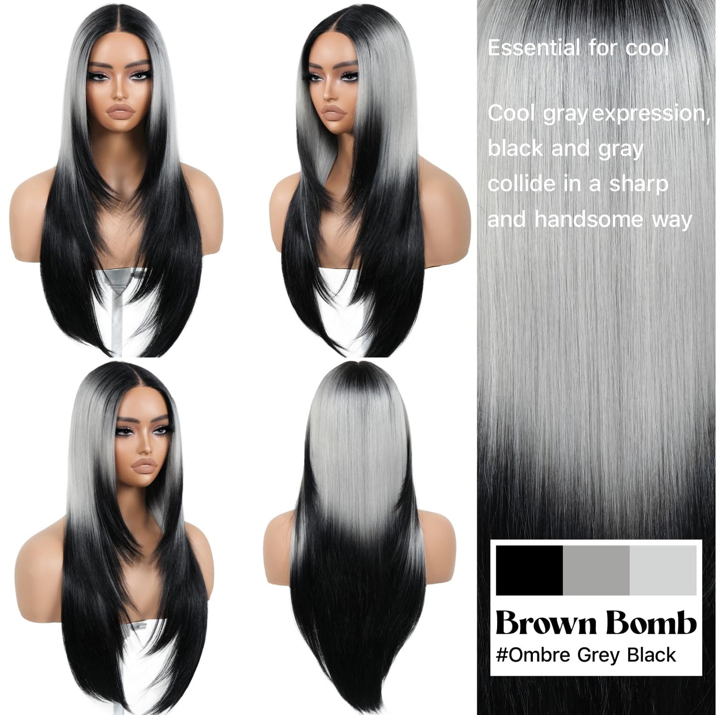 Wear and Go Glueless Wigs Pre Plucked Pre Cut for Beginners Honey Blonde Synthetic Lace Front Wigs For Woman Long layered straight Wigs