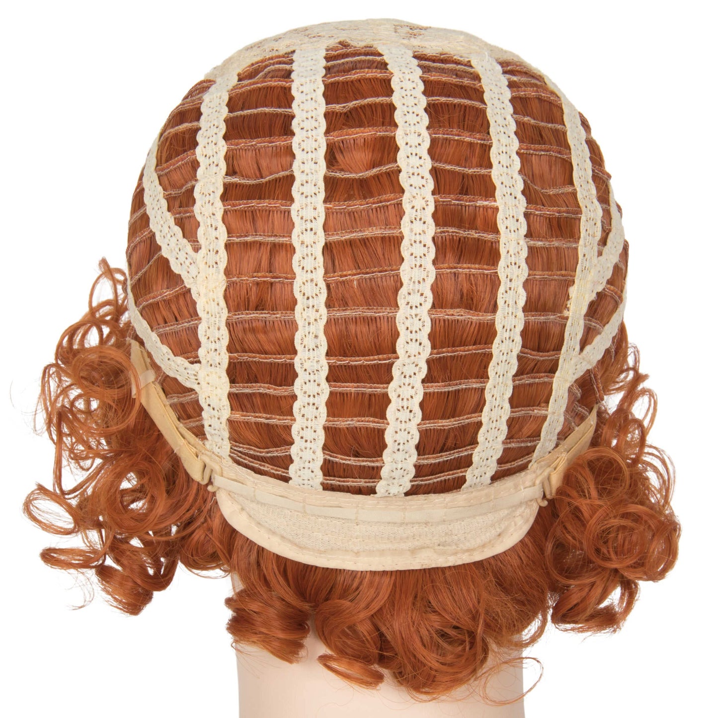 Hair Women Short Curly Wig Strawberry Blonde Brown Cosplay Party Wig