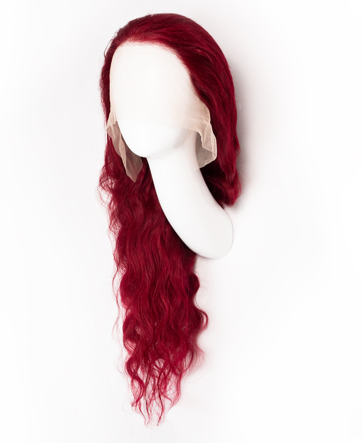 Wavy Long Human Wigs 13x4 Lace Front Cap 28 Inchees