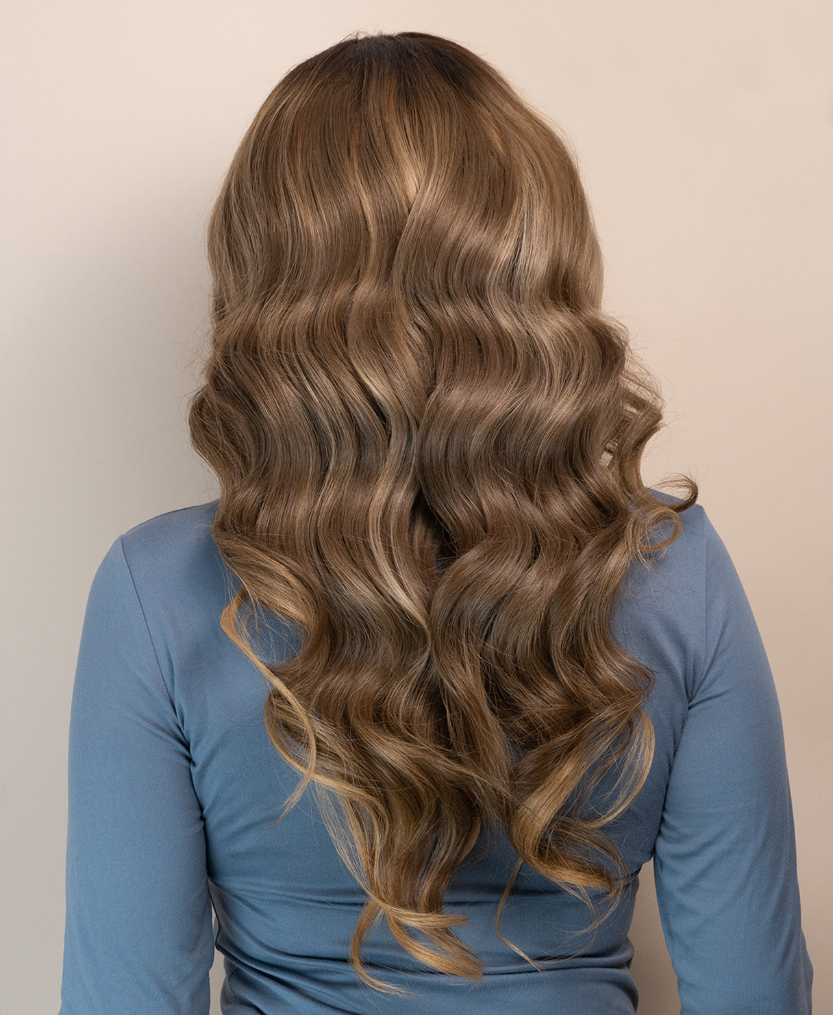 Wavy Long Lace Front Human Wigs 20 Inches