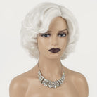 Women's natural and soft hair curl Bob wig synthesis hair