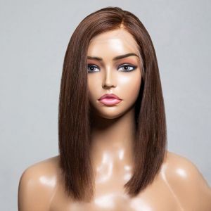 Straight 13X4 Lace Front Wig Human Hair