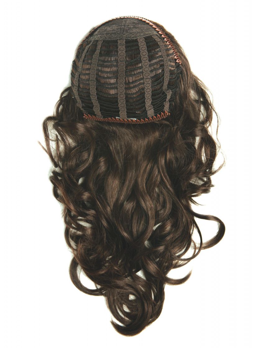 Long Wavy Human Lace Front Cap 22 Inches